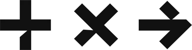Black X Symbol